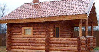 Баня из сруба под ключ в Зеленокумске - Цена от 133458 руб. - Строй-Злм